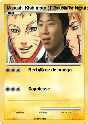 Pokemon Masashi Kishimoto ( l'@uteur de Naruto )