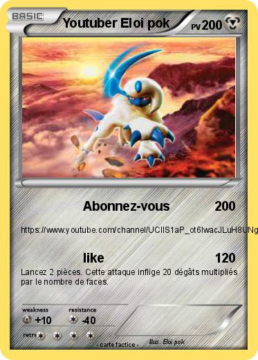 Pokemon Youtuber Eloi pok