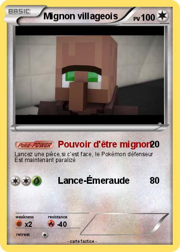Pokemon Mignon villageois