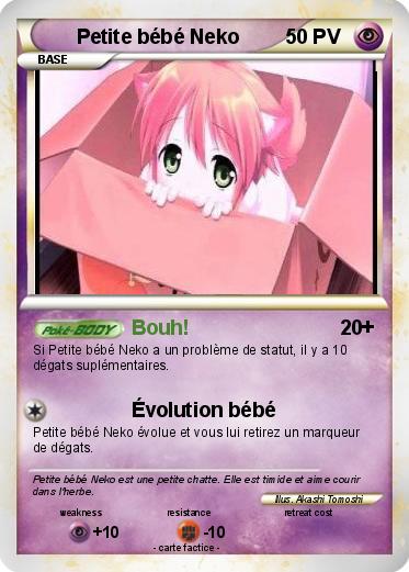 Pokemon Petite bébé Neko