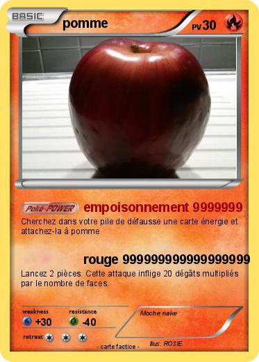 Pokemon pomme