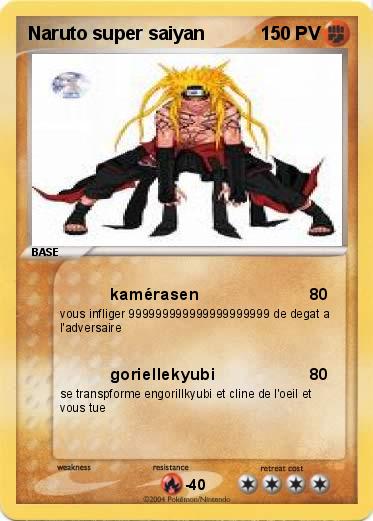 Pokemon Naruto super saiyan