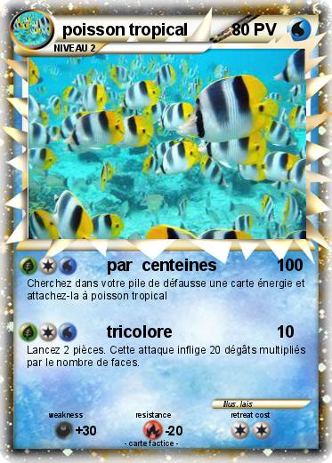 Pokemon poisson tropical