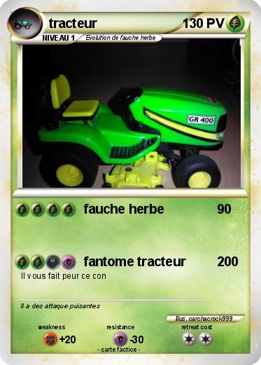Pokemon tracteur