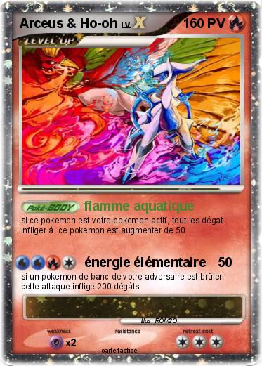 Pokemon Arceus & Ho-oh