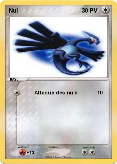 Pokemon Nul