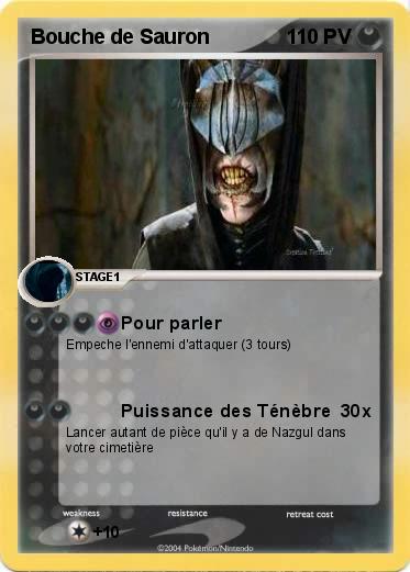 Pokemon Bouche de Sauron