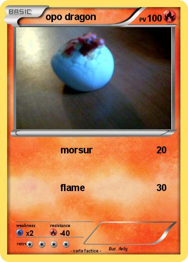 Pokemon opo dragon