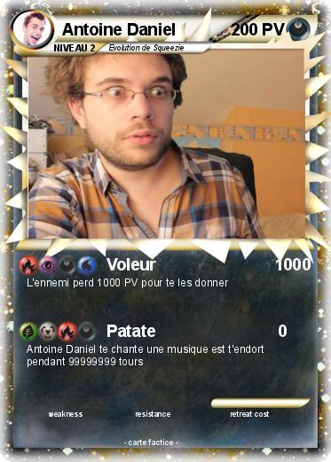 Pokemon Antoine Daniel