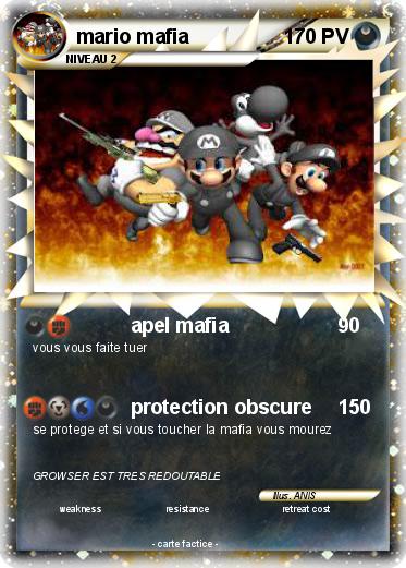 Pokemon mario mafia