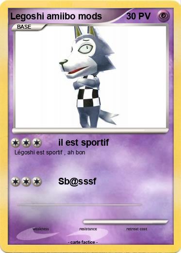 Pokemon Legoshi amiibo mods