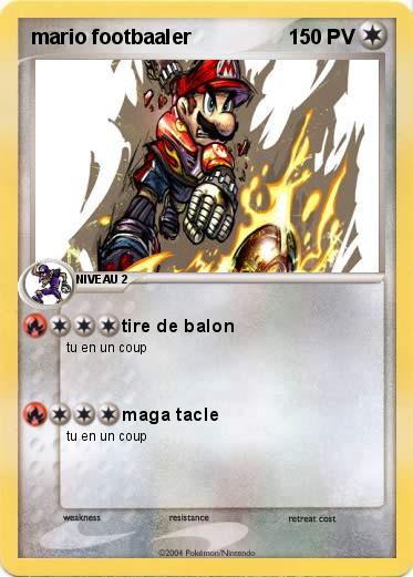 Pokemon mario footbaaler