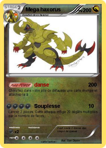 Pokemon Mega haxorus