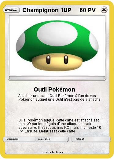 Pokemon Champignon 1UP