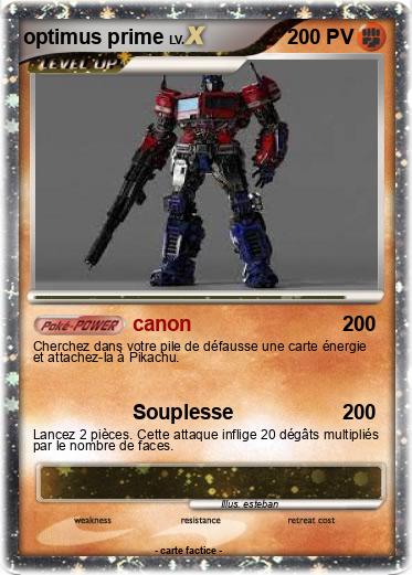Pokemon optimus prime