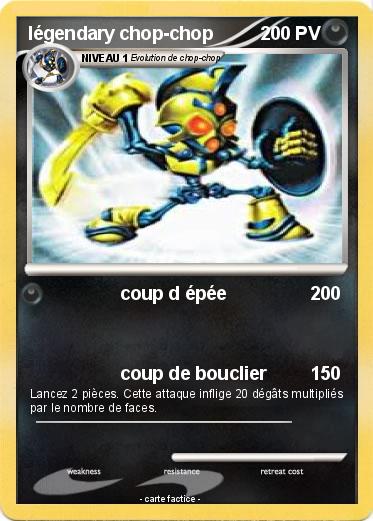Pokemon légendary chop-chop
