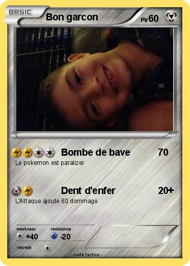 Pokemon Bon garcon
