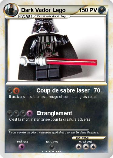 Pokemon Dark Vador Lego