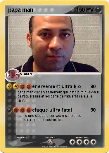 Pokemon papa man