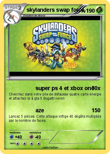 Pokemon skylanders swap force