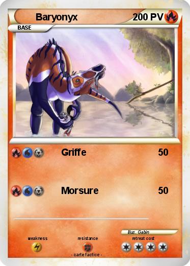 Pokemon Baryonyx