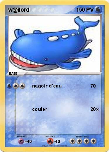 Pokemon w@ilord