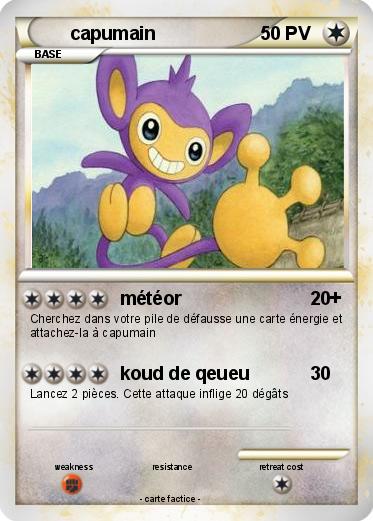 Pokemon capumain