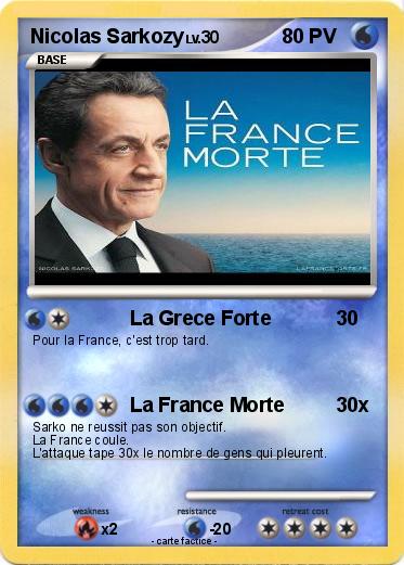 Pokemon Nicolas Sarkozy