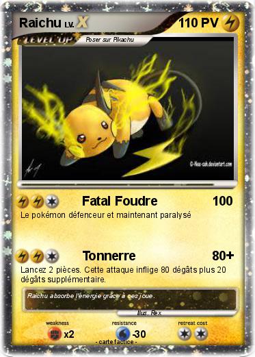 Pokemon Raichu