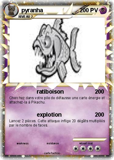 Pokemon pyranha