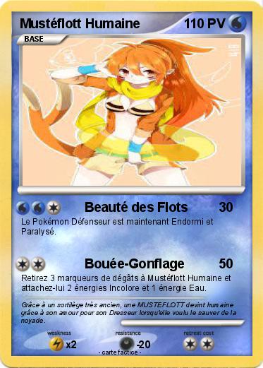 Pokemon Mustéflott Humaine