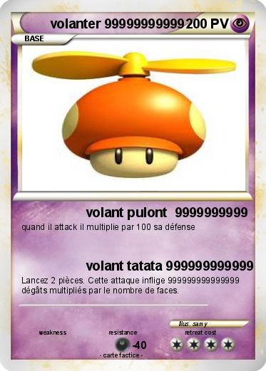Pokemon volanter 99999999999