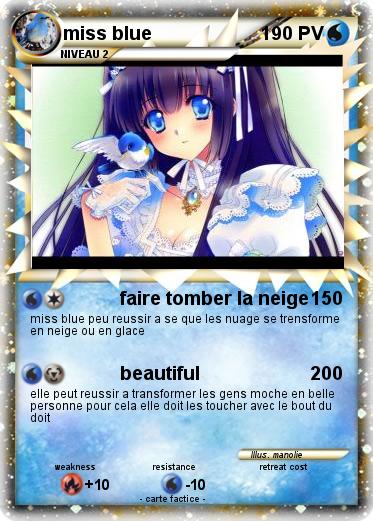 Pokemon miss blue