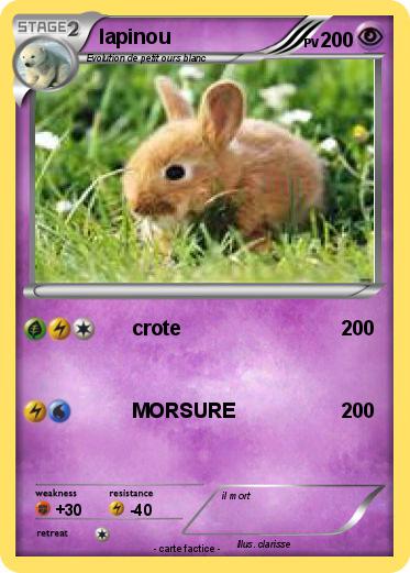 Pokemon lapinou