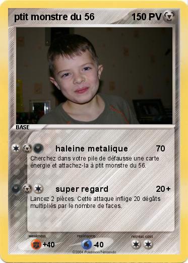 Pokemon ptit monstre du 56