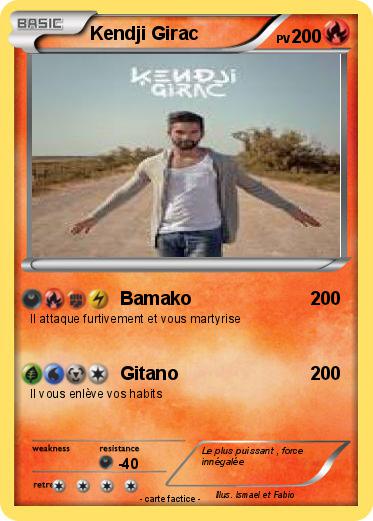 Pokemon Kendji Girac
