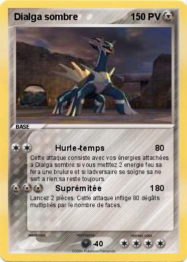Pokemon Dialga sombre