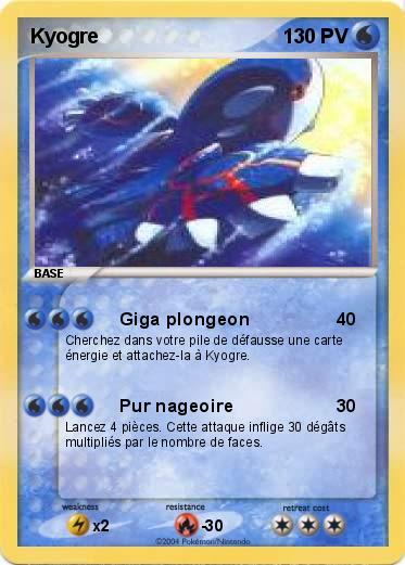 Pokemon Kyogre