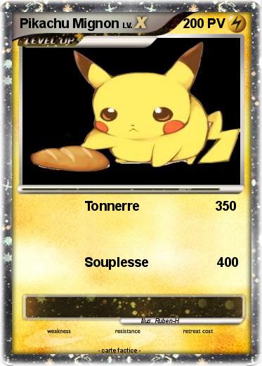 Pokemon Pikachu Mignon
