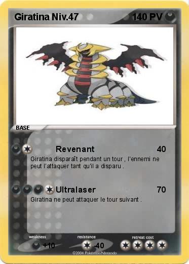 Pokemon Giratina Niv.47