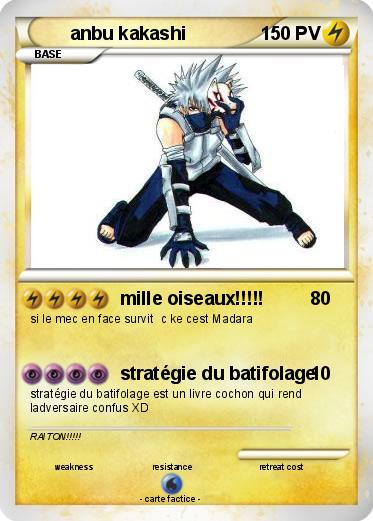 Pokemon anbu kakashi