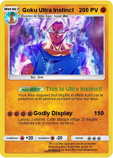 Pokemon Goku Ultra Instinct