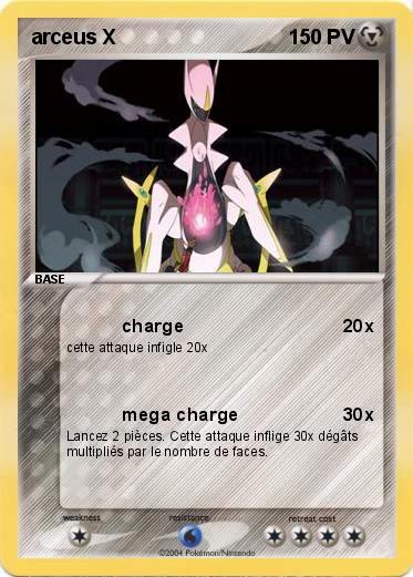 Pokemon arceus X