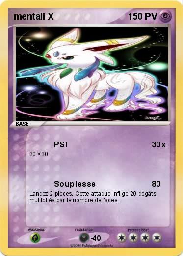 Pokemon mentali X