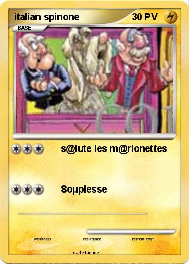 Pokemon italian spinone