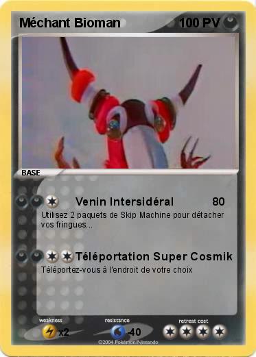 Pokemon Méchant Bioman