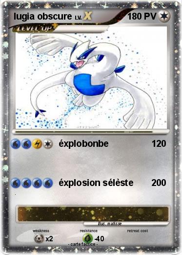 Pokemon lugia obscure