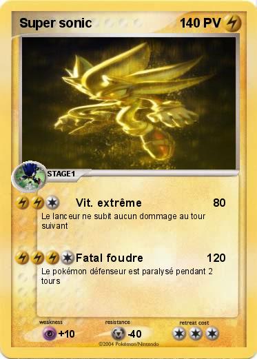 Pokemon Super sonic