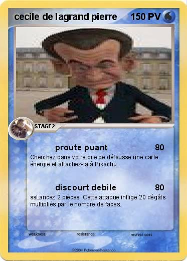 Pokemon cecile de lagrand pierre