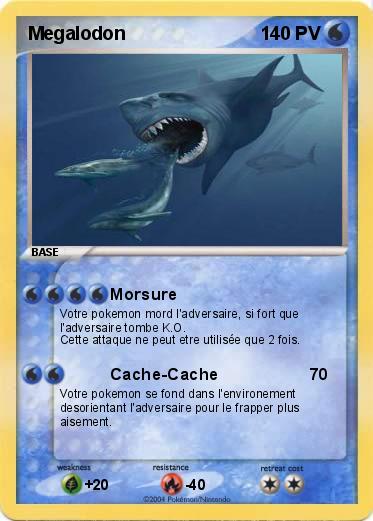 Pokemon Megalodon